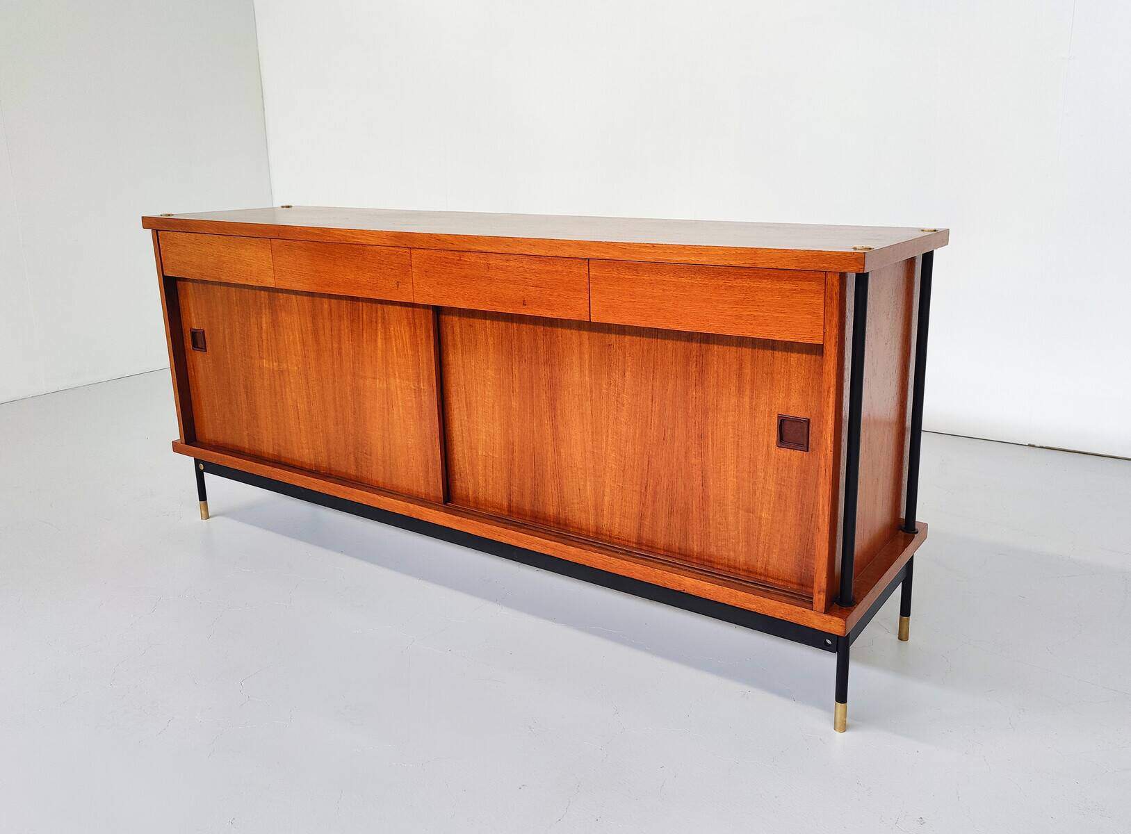Mid-Century Modern Ico Parisi Sideboard,Double opening, Italy, 1960s