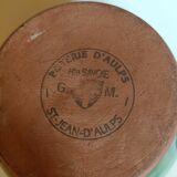 Aulps pottery trinket tray, Haute-Savoie