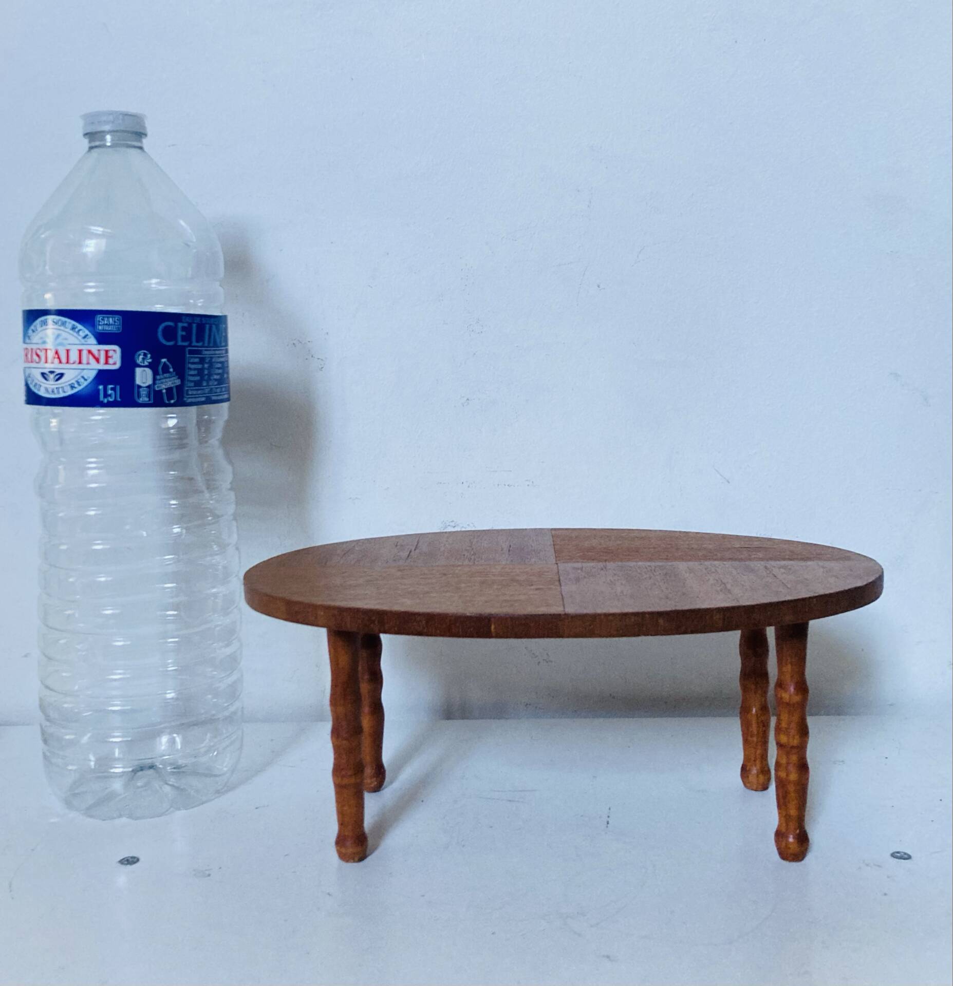 Table Scandinave en bois de Teck pour dînette années 1960/70