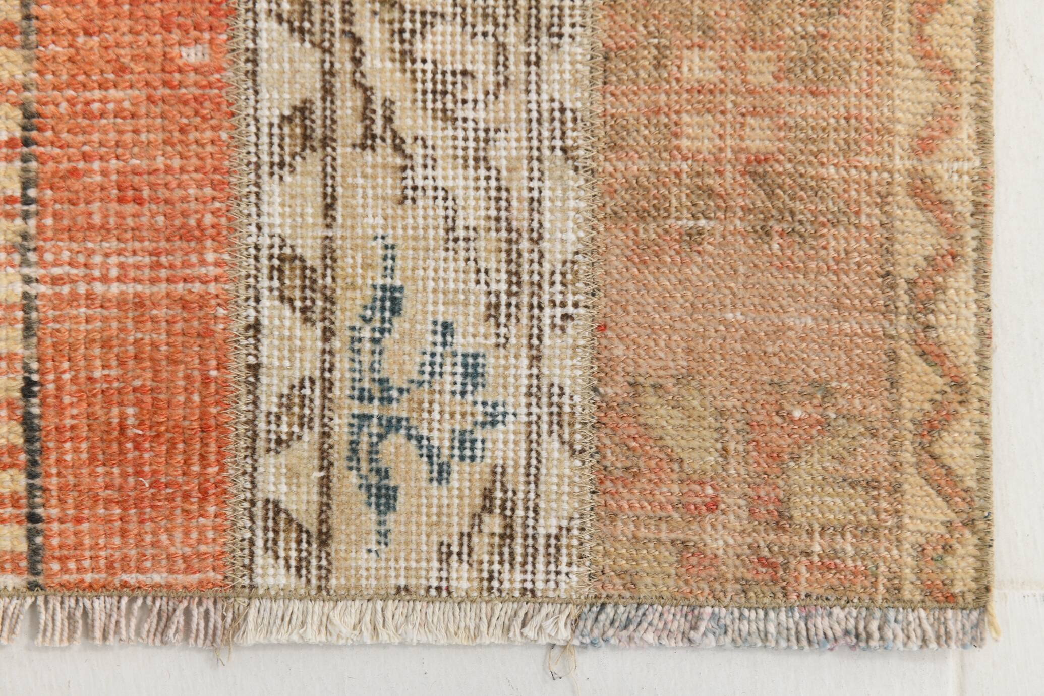 2x5 Soft Pastel Vintage Runner Rug, 61x168Cm