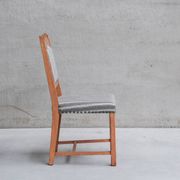 Set of Six Mid-Century Danish Oak Dining Chairs