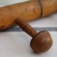 Old wooden coat rack