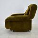 Pair of rare mid-century lounge armchairs, Italy, 1970s