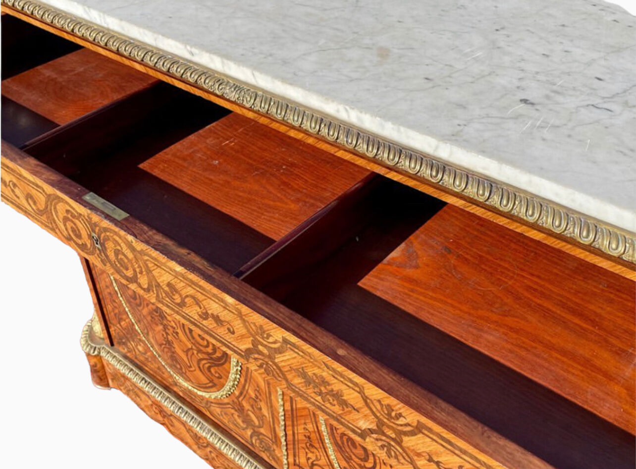 Napoleon III Marquetry Buffet