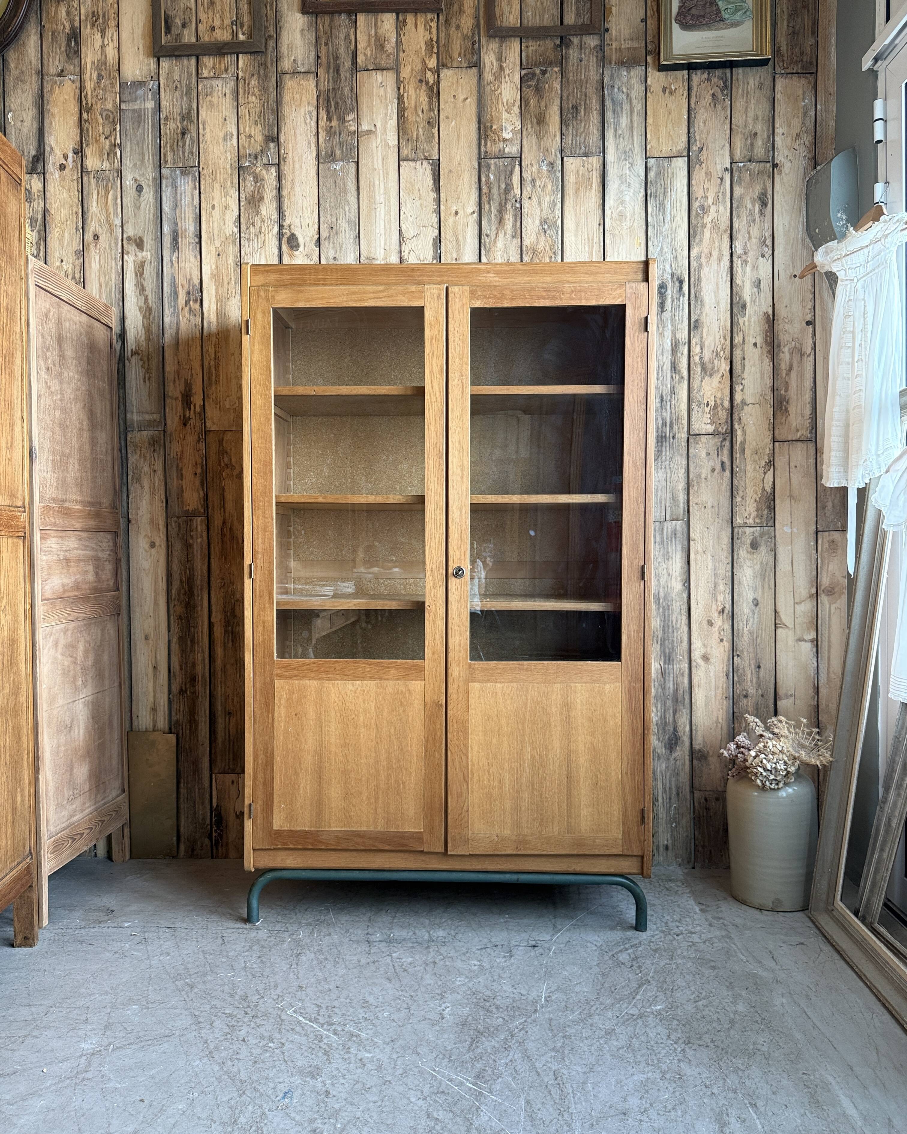 Vintage school display cabinet (renovated)