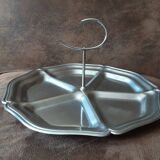 Stainless steel rotating dish