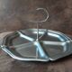 Stainless steel rotating dish