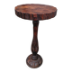 Table d'appoint style colonial espagnole vintage 