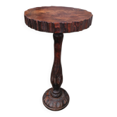 Table d'appoint style colonial espagnole vintage 