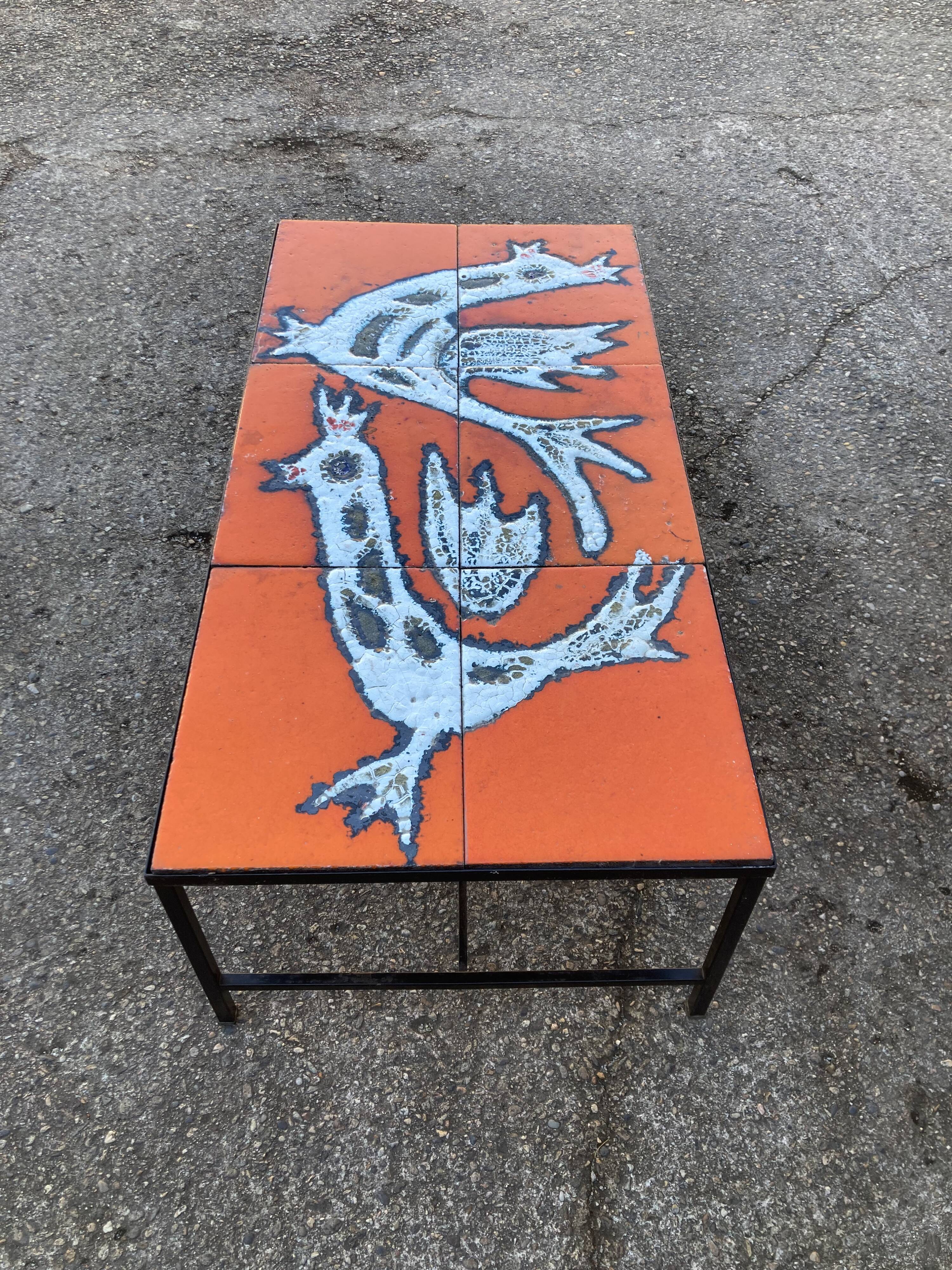 Ceramic coffee table