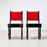 Rare Pair of Modernist Dining Chairs 1930s