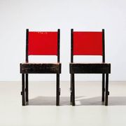 Rare Pair of Modernist Dining Chairs 1930s
