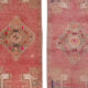 Distressed Turkish Rugs, 1970s, Set of 2 45 x 112 - 45 x 115 cm
