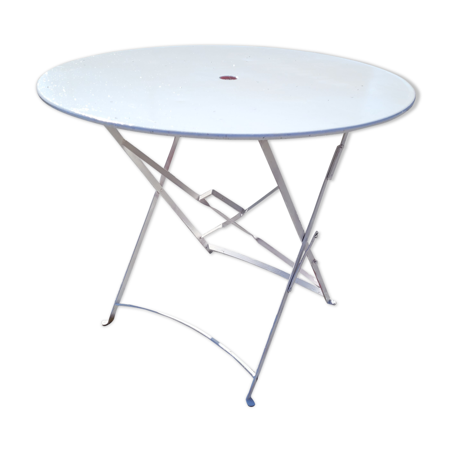 Folding garden table