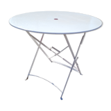 Folding garden table