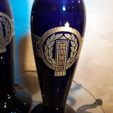 2vases in sarreguemines 38x14 very classy with several feles