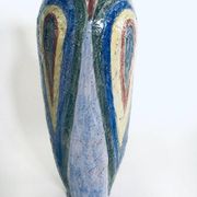 Vintage Handmade Art Studio Pottery Vase, 1980s