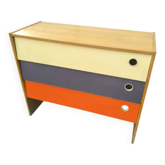 Vintage Scandinavian shoe cabinet