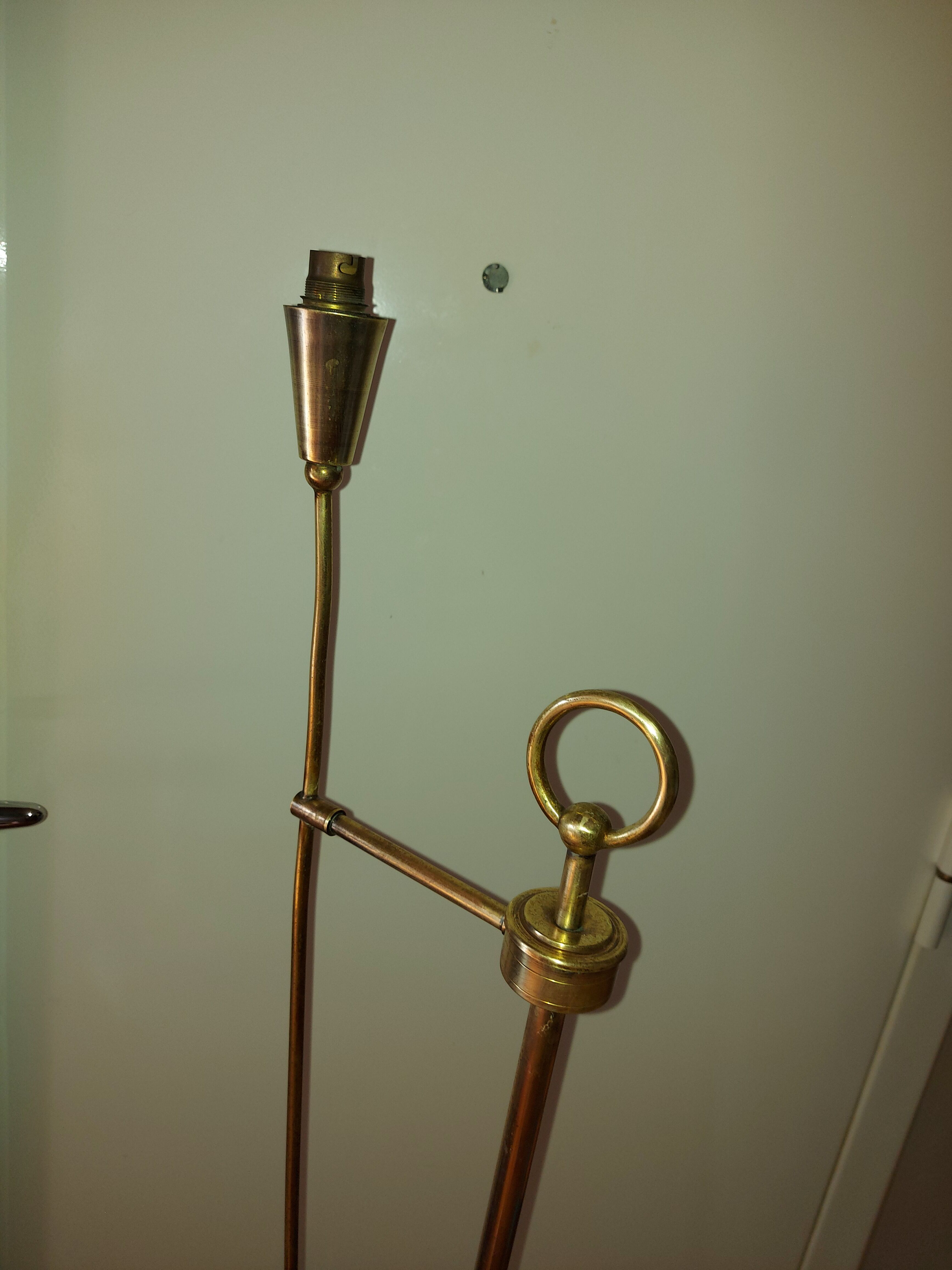 50'S lunel brass lamppost