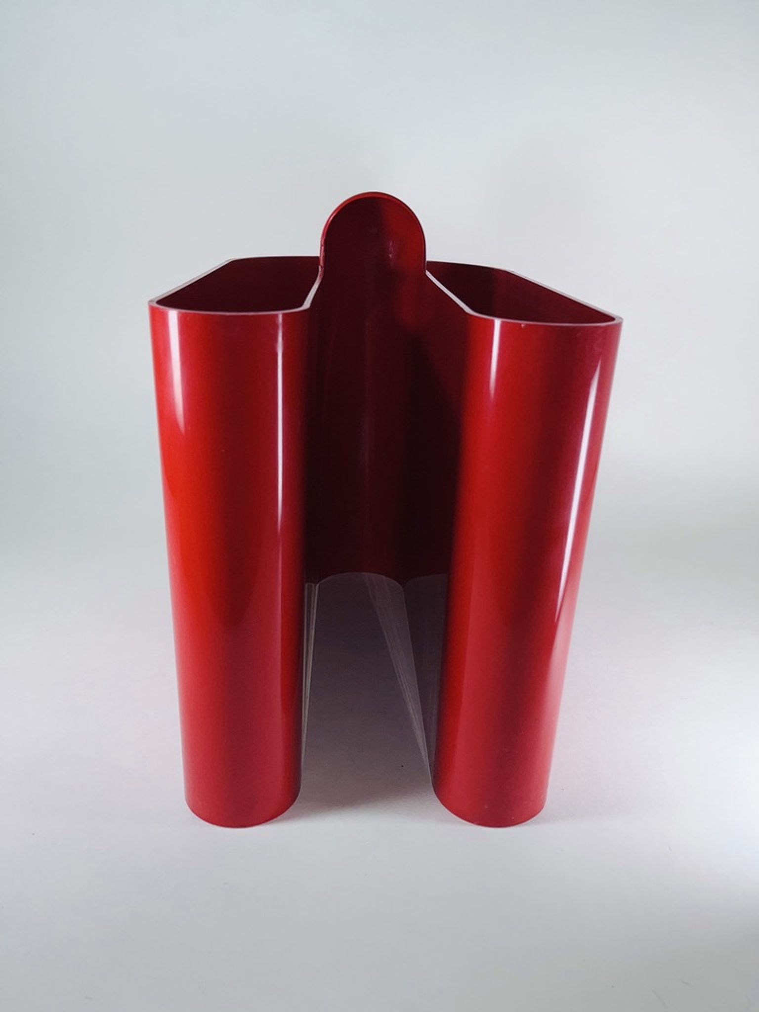 Rodolfo Bonetto for Bilumen magazine holder 1960 space age made in Italy