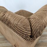 Five-seater corner modular sofa from 70s