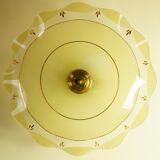 1950 glass ceiling chandelier