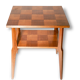 Table d'appoint vintage à double plateau