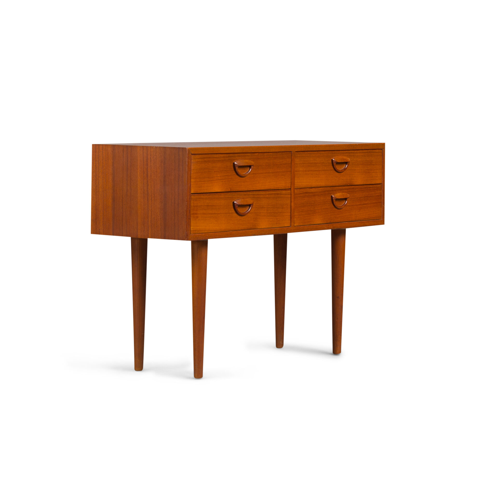 Teak chest of drawers by Kai Kristiansen for FM Mobler, 1961