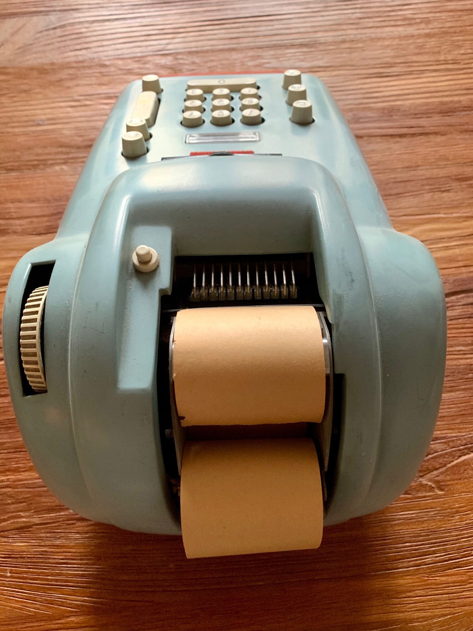 Burrogh calculating machine from the 1950s