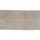 Distressed turkish oushak rug runner 100 x 285 cm