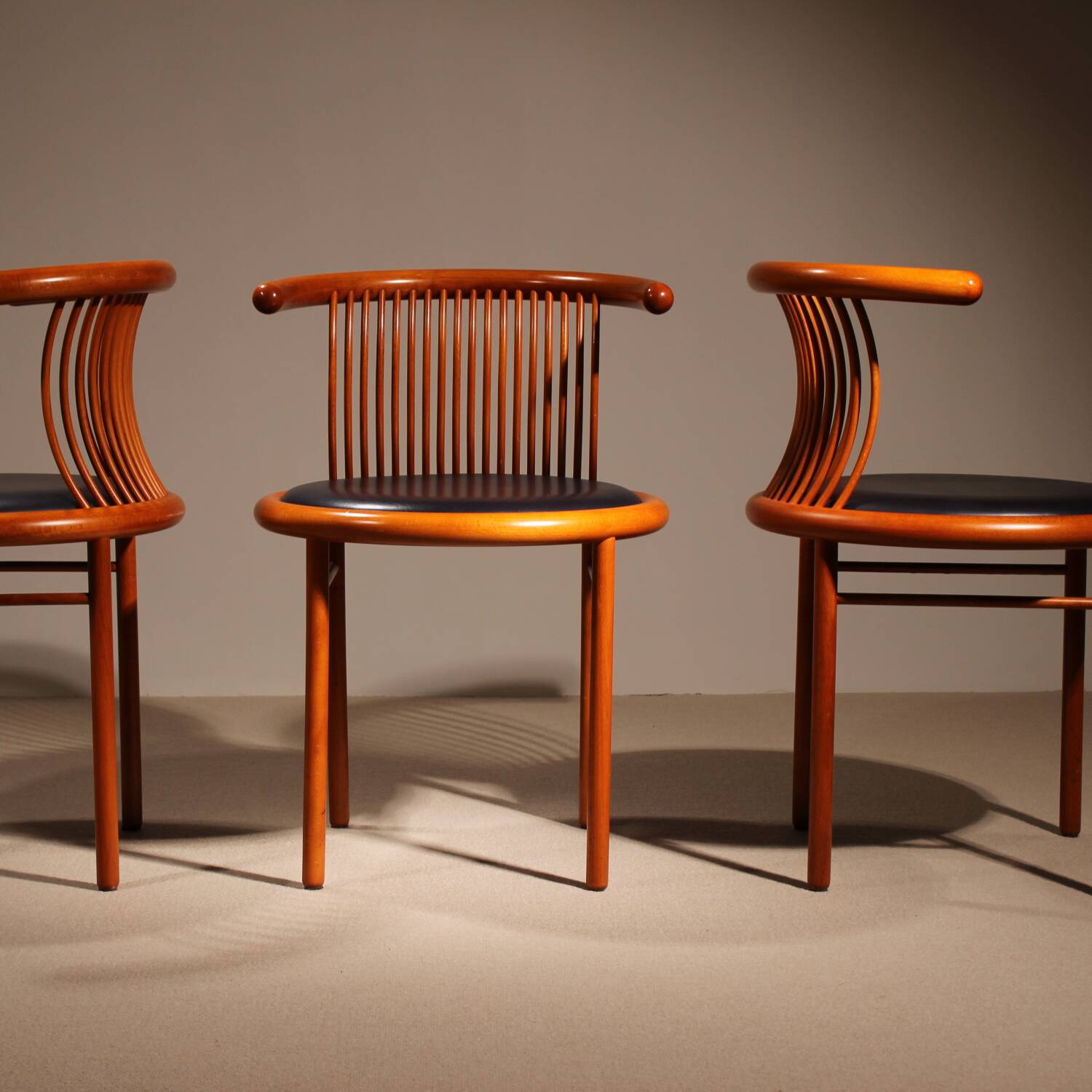 Four ‚Circo‘ Chairs by Jutta & Herbert Ohl for Lübke | Germany 1980s