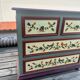 Hand painted chest of drawers