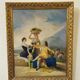 Gallant Scene in the Taste of the 18th Century – Oil on Panel - Italian School
