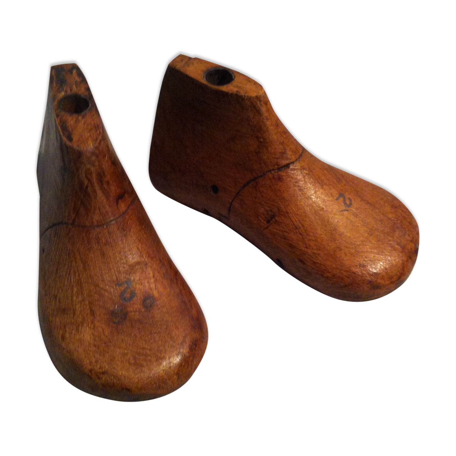 Formes de bottier en bois pour chaussures enfants