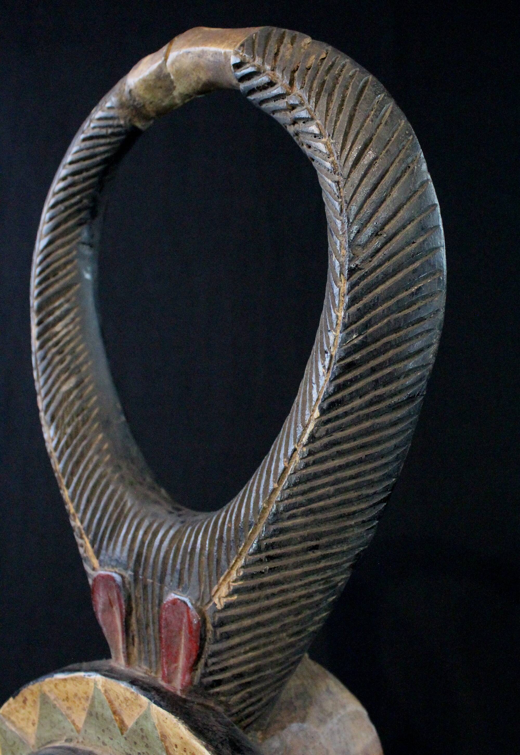 African Art - Baoulé "Goli" Mask - Ivory Coast