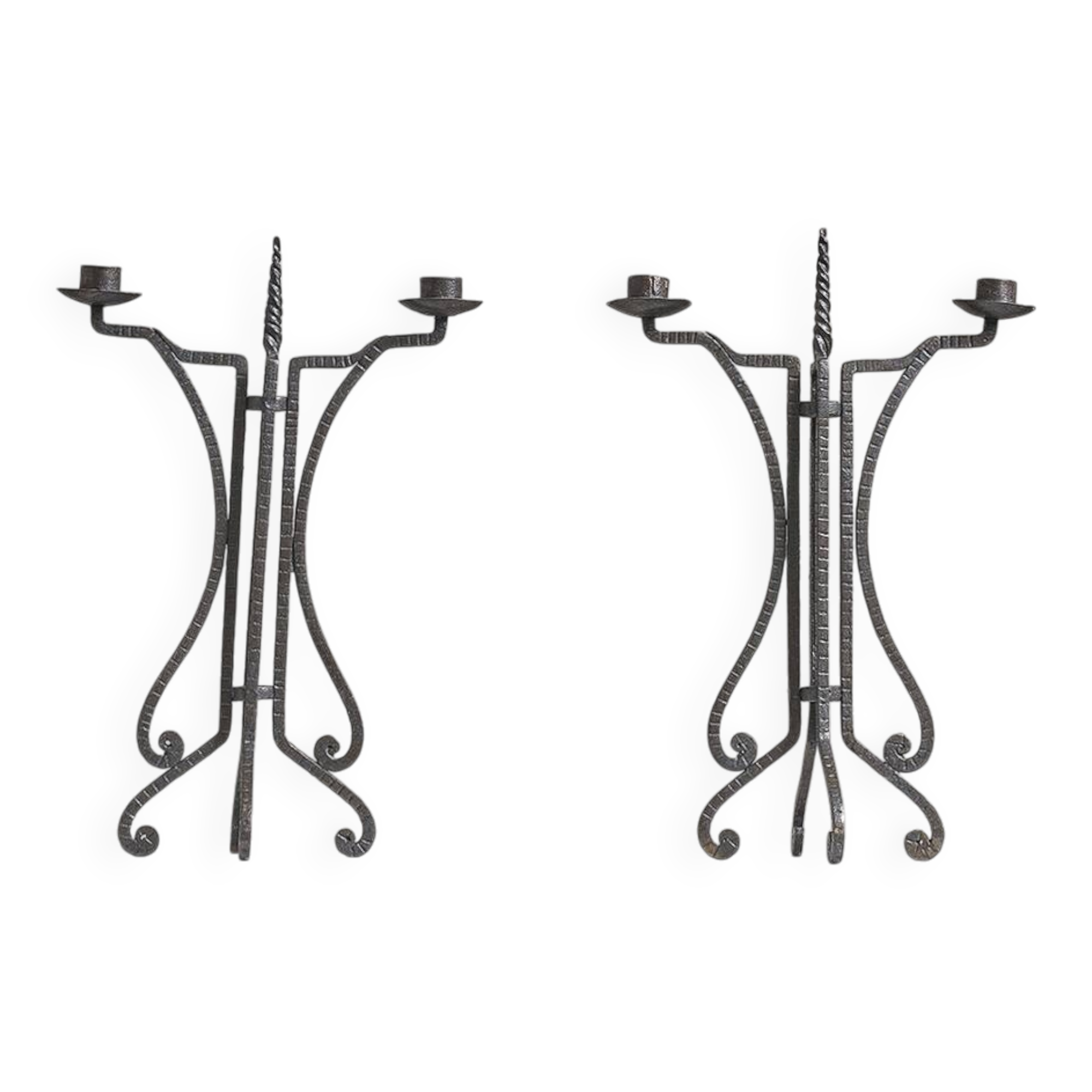 Arabesque candle holders