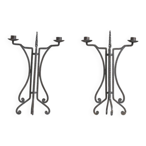 Bougeoirs arabesques