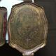 Lot de 4 plateaux florentins