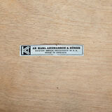 Oresund extandable dining table by Borge Mogensen for Karl Andersson & Soner 1955