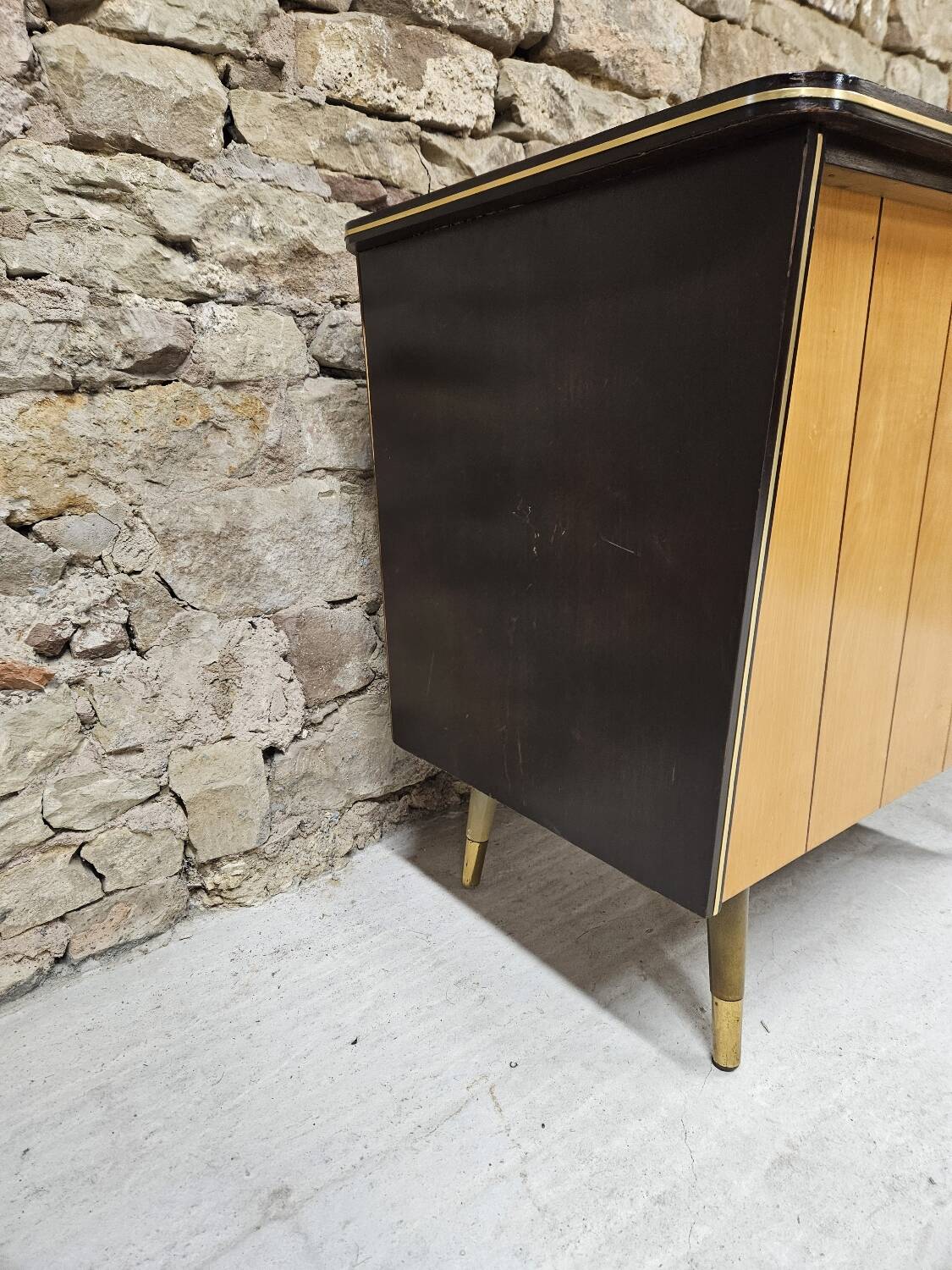 Vintage 1960s bar buffet