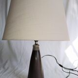 Tadelakt lamp wood color
