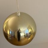 70s gold pendant light - Sweden