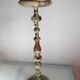 Ashtray on bronze marble foot