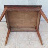 Rustic table in solid oak