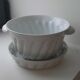 White porcelain drainer