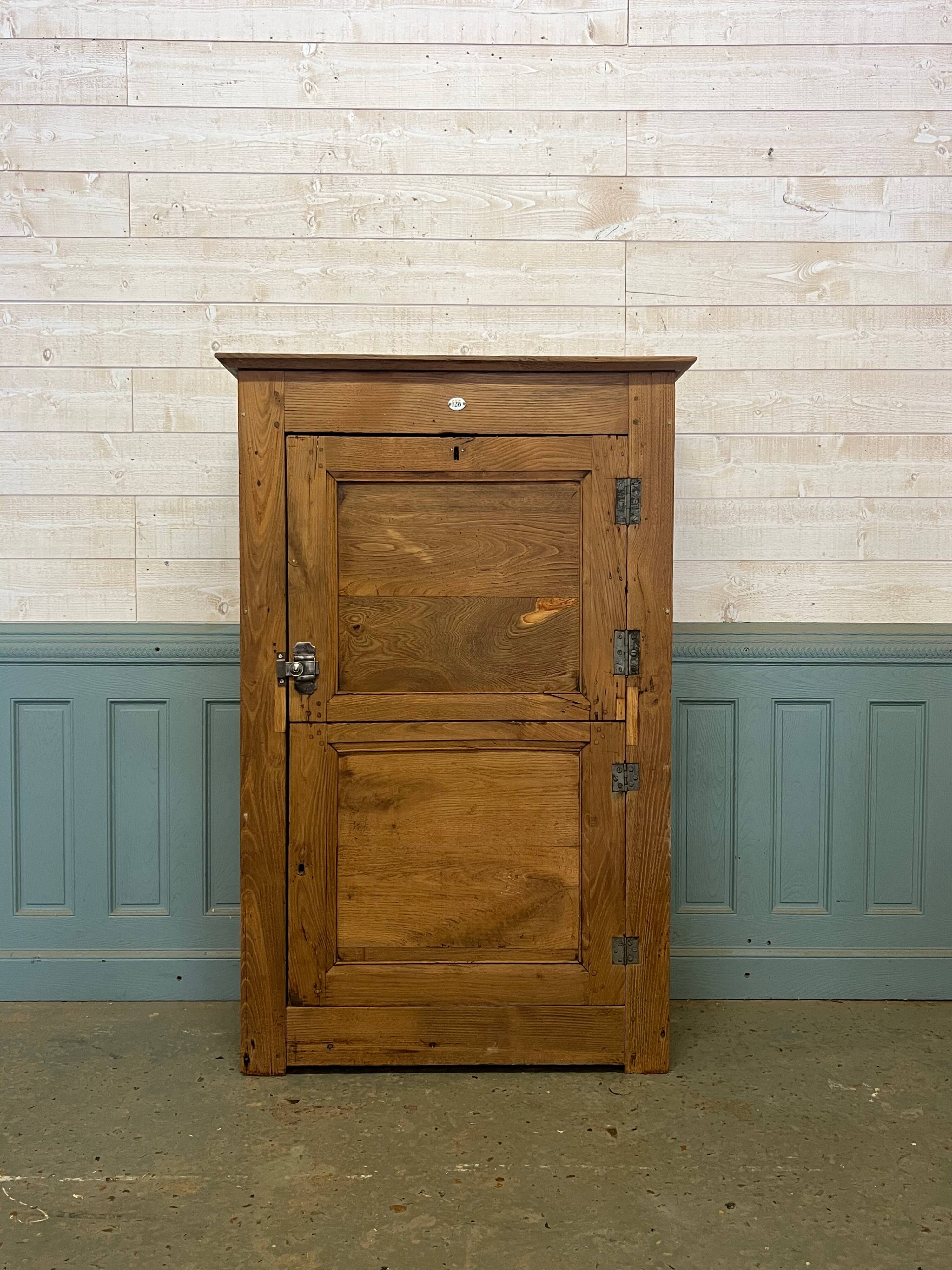 Brutalist countryside wardrobe in raw oak