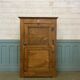 Brutalist countryside wardrobe in raw oak