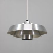 1970s Aluminium Pendant "NOVA " by Jo Hammerborg for Fog & Mørup, Denmark