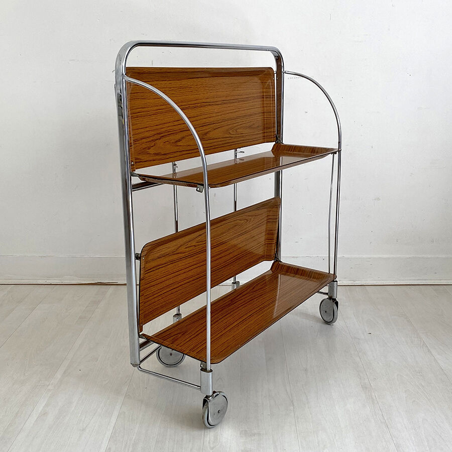 Folding service with vintage roulette 80's