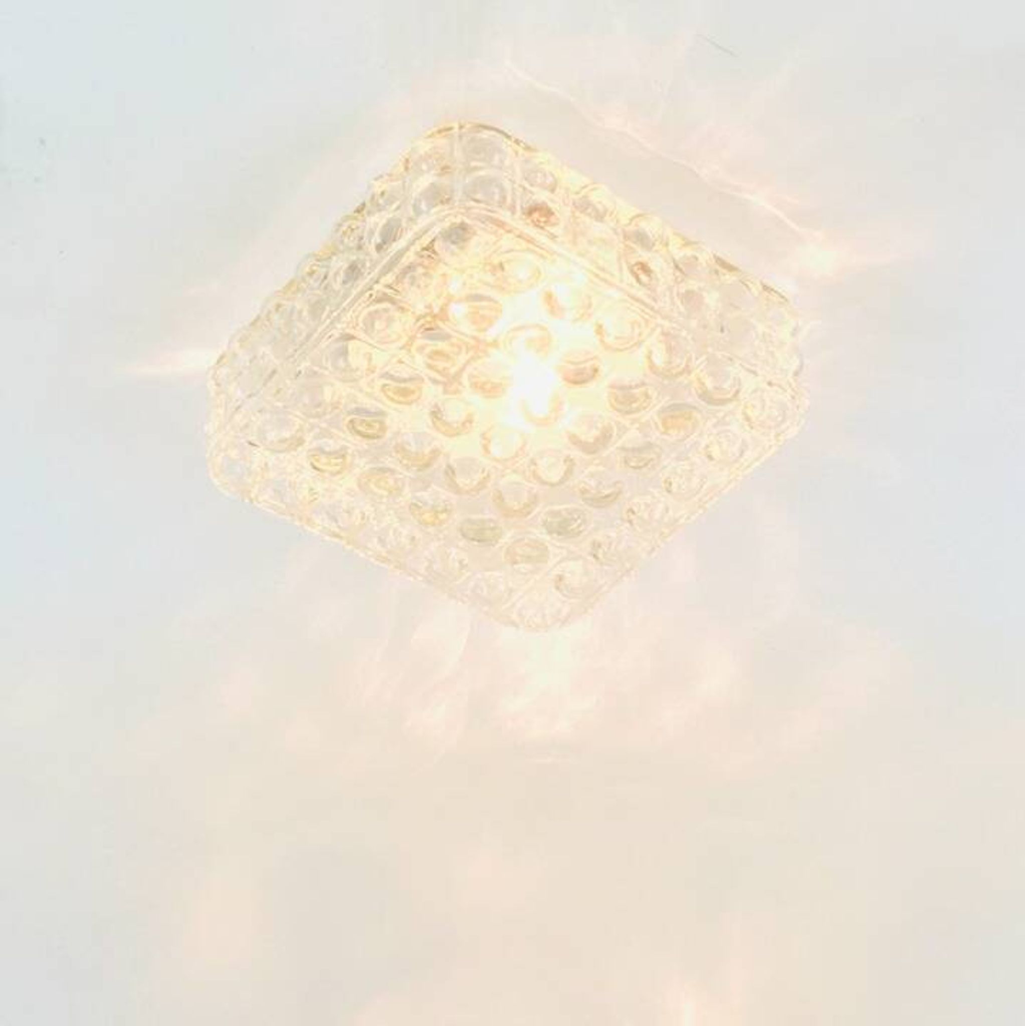 Mid-Century Bubble Glass Ceiling Light by Helena Tynell for Limburg, 1970s